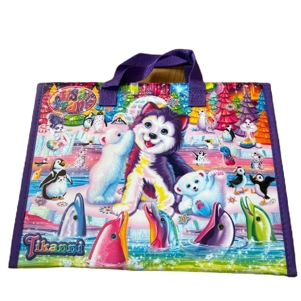 Lisa Frank Art Case Tikanni 2020 Trifold Portfolio On the Go Storage Art Kit